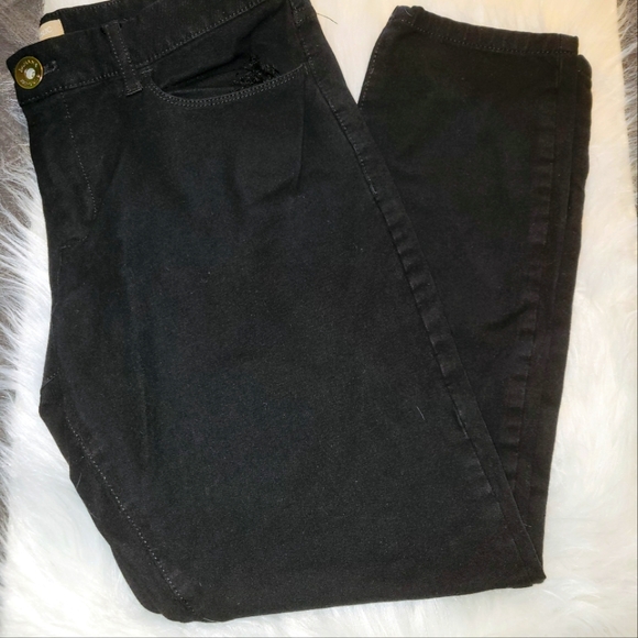 Banana Republic, Black Jeans, Sloan Style, Women's size 6 Short - Picture 1 of 3